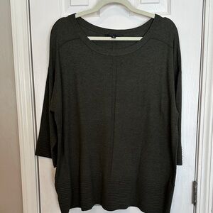 Cyrus Olive Knit Top